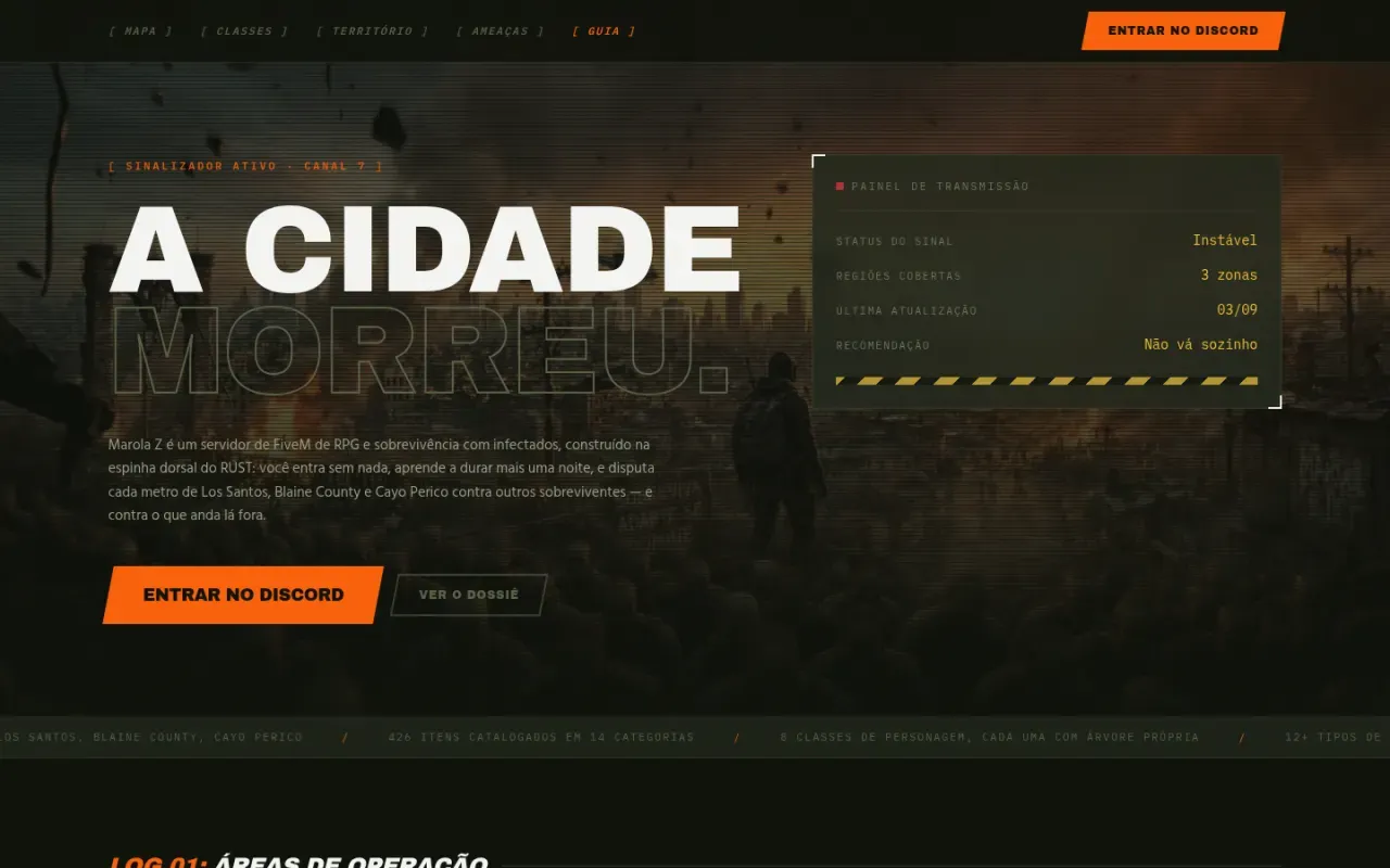 Página inicial de Marola Guerra Z